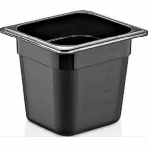 بن ماری ۱/6 عمق ۱۵ پلاستیکی با درب شفاف پلی کربنات